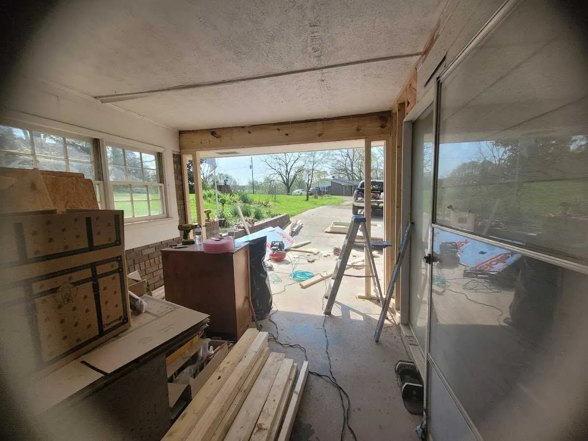 Air movers and dehumidifier for Water Mitigation Services in Branson